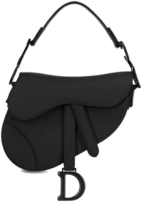 dior all black saddle bag|christian dior saddle bag price.